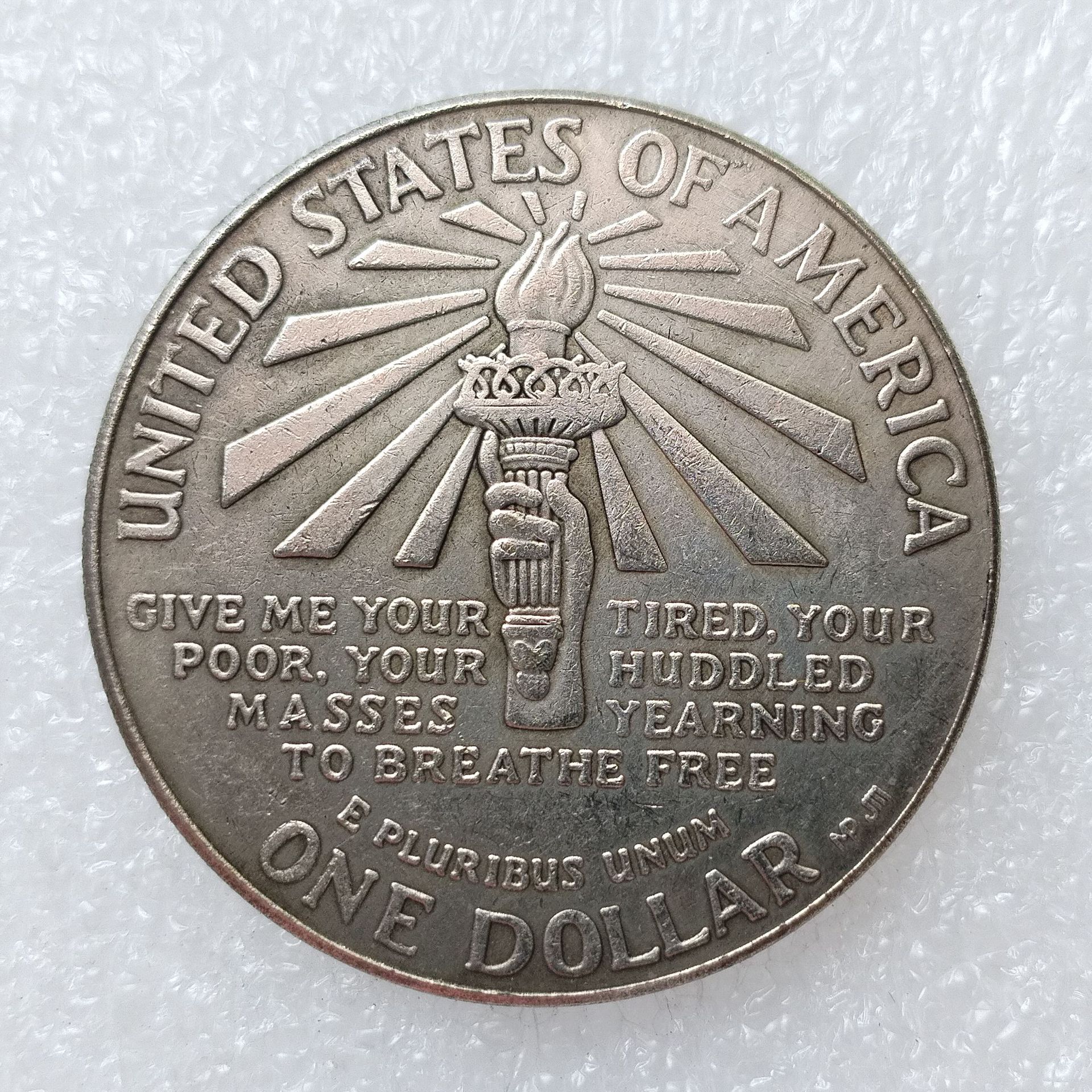 ⏱️1986 United States Liberty Coin - Silver Statute of Liberty/Ellis Island🔥