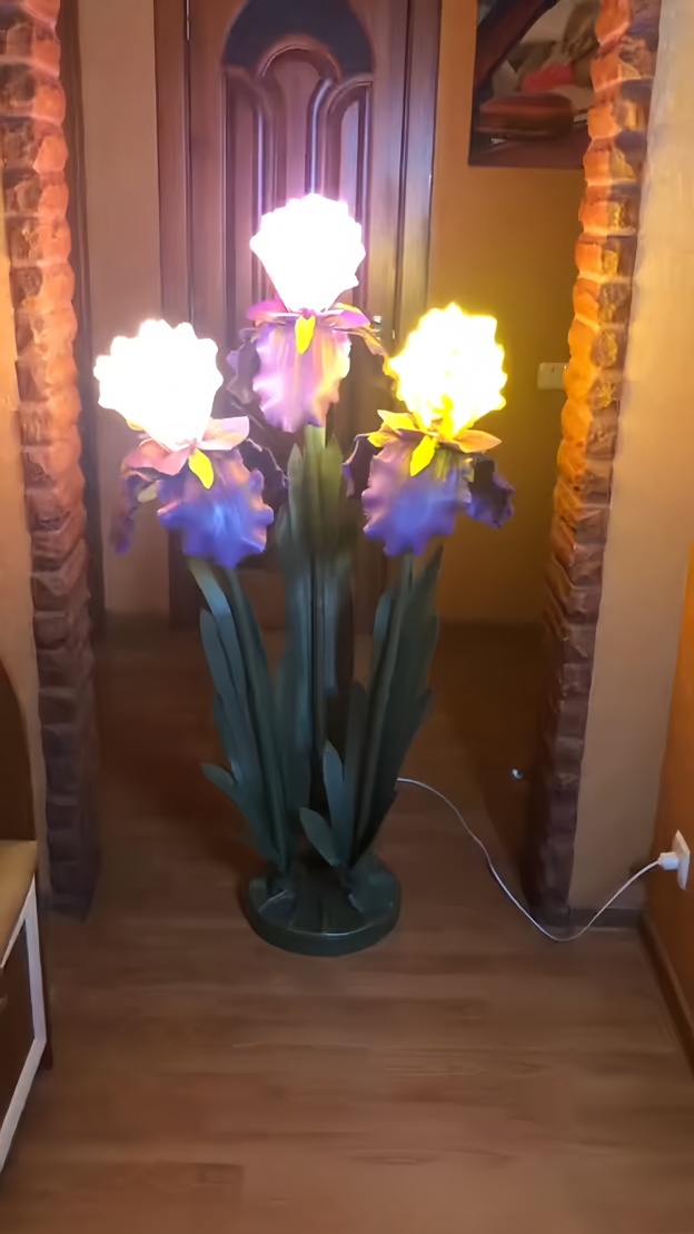 Handmade Giant Iris Flower