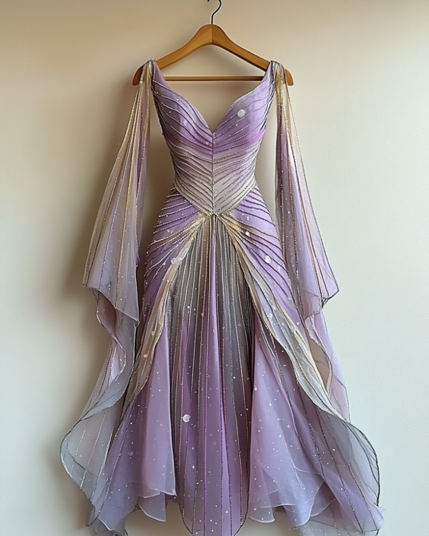 Hand-embroidered suspender dress      4774