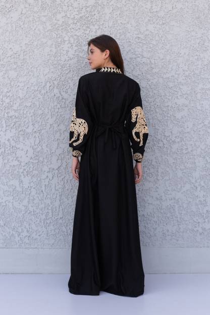 Stunning Black Cotton Caftans for Women