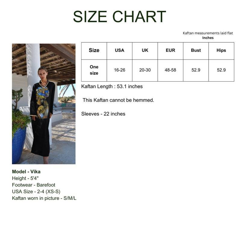 Plus Size Black African Woman Face Print Kaftan