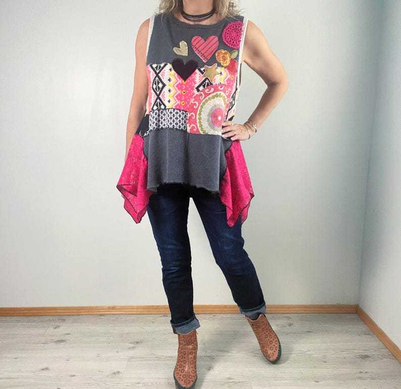 Hot Pink Peplum Shirt