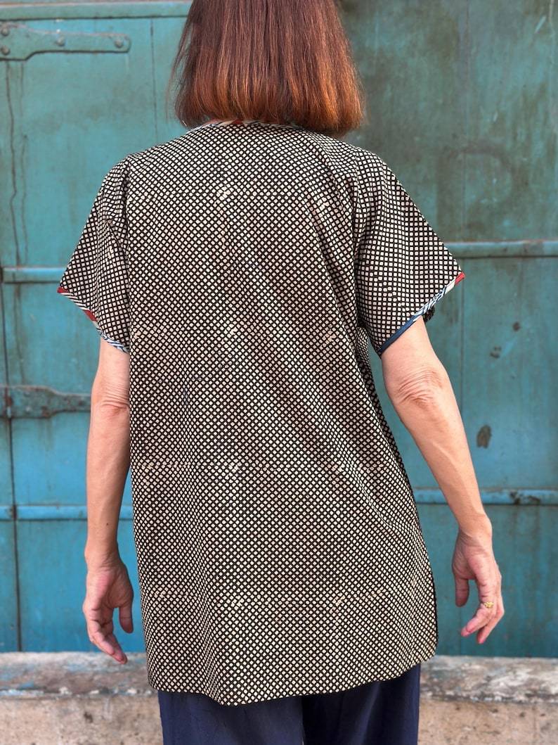 Cotton Abstract Art Tunic