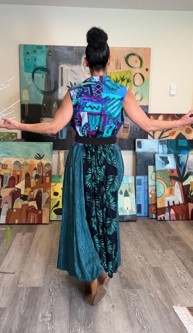 Boho Farm Chic Maxi Dress