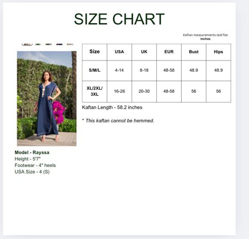 Chic Turquoise Cotton Caftan