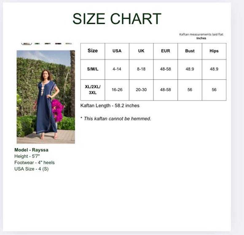 Chic Turquoise Cotton Caftan