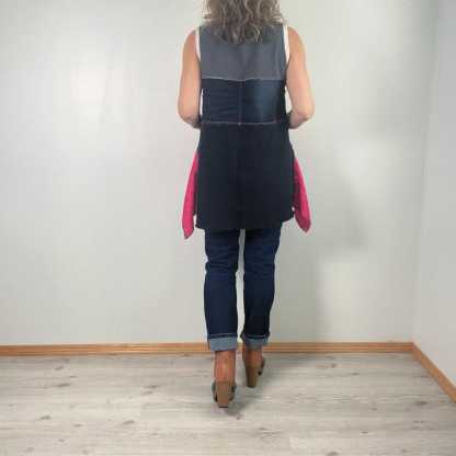 Hot Pink Peplum Shirt