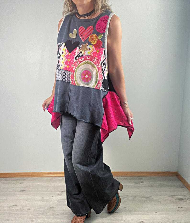 Hot Pink Peplum Shirt