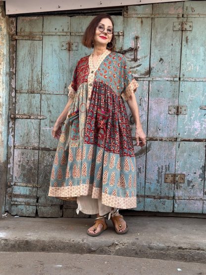 Lightweight Cotton Kaftan Style Dress