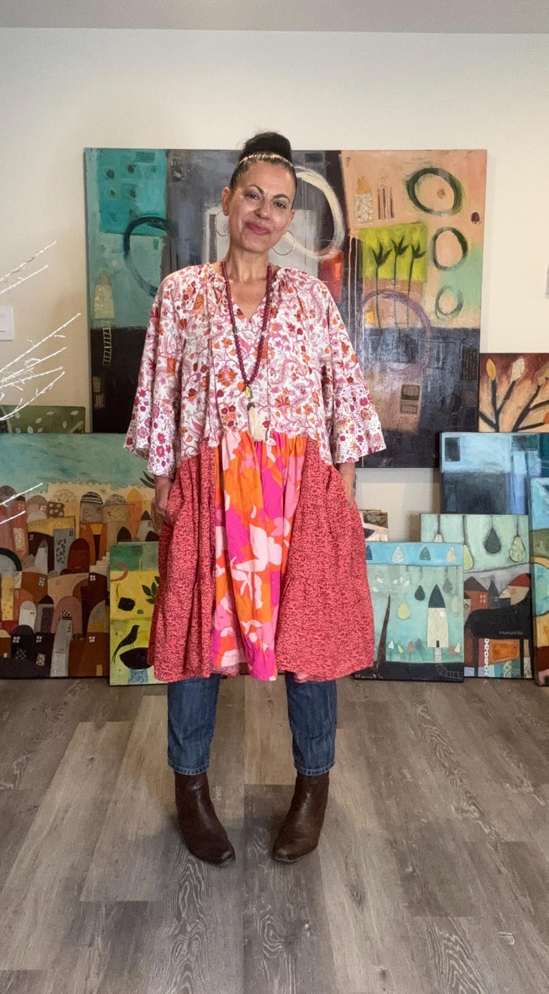 Romantic Floral Tunic