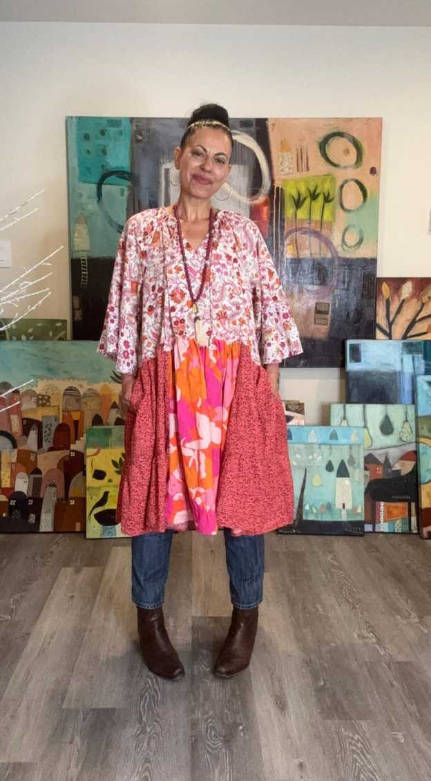 Romantic Floral Tunic