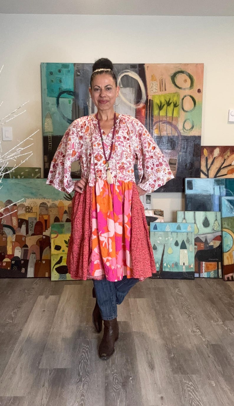 Romantic Floral Tunic