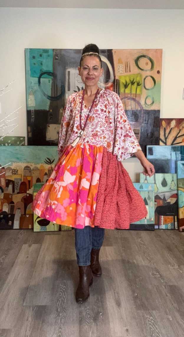 Romantic Floral Tunic