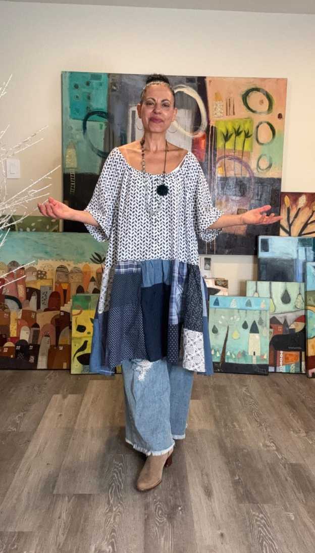 Farm Chic Loose Elegant Tunic
