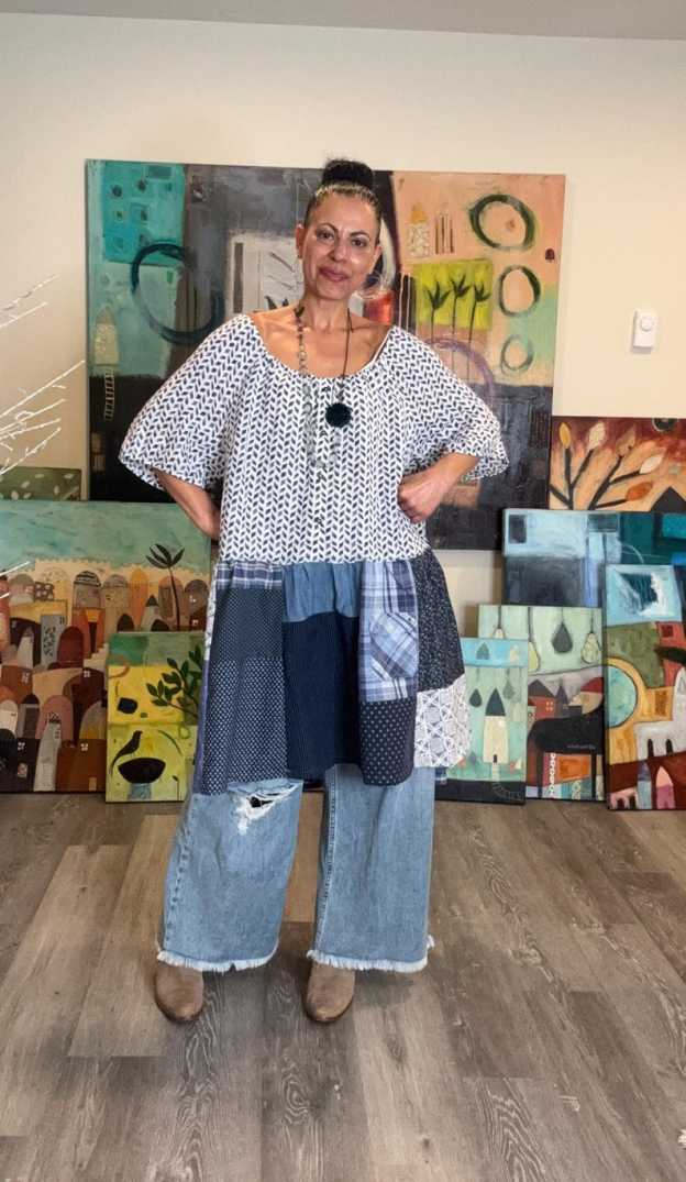 Farm Chic Loose Elegant Tunic