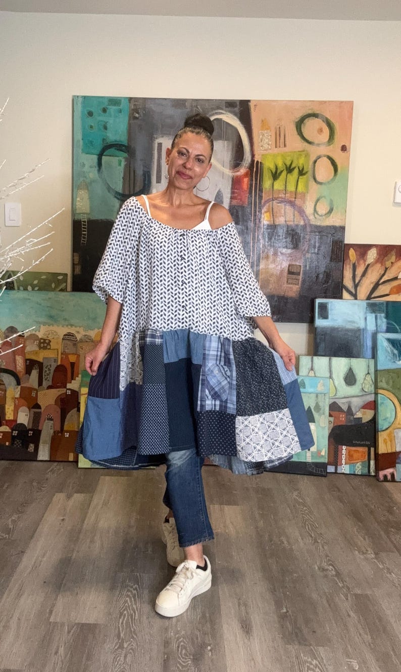 Farm Chic Loose Elegant Tunic