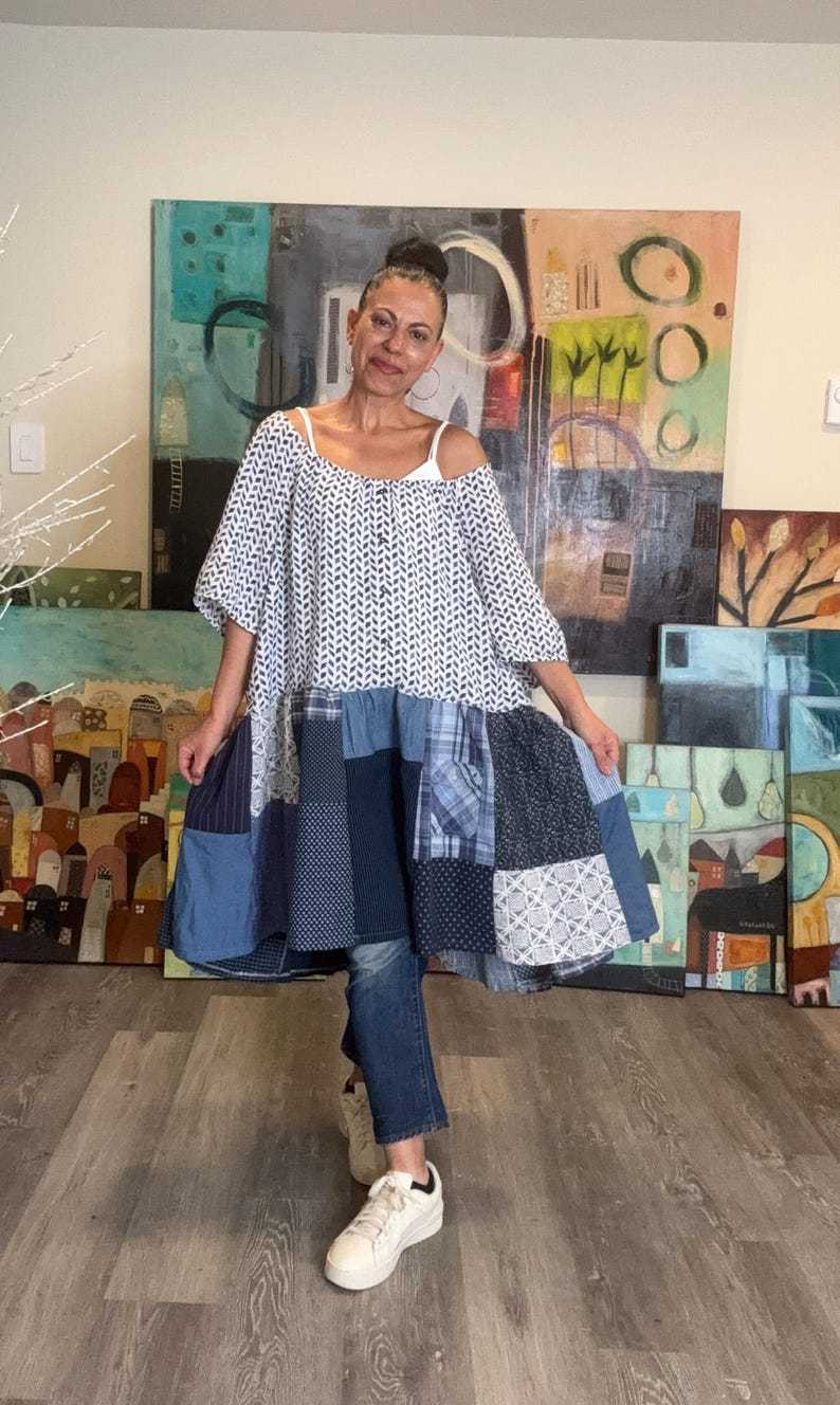 Farm Chic Loose Elegant Tunic