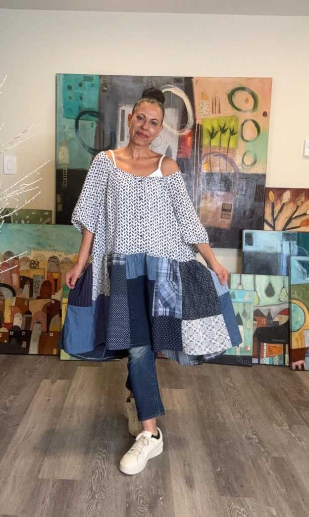 Farm Chic Loose Elegant Tunic