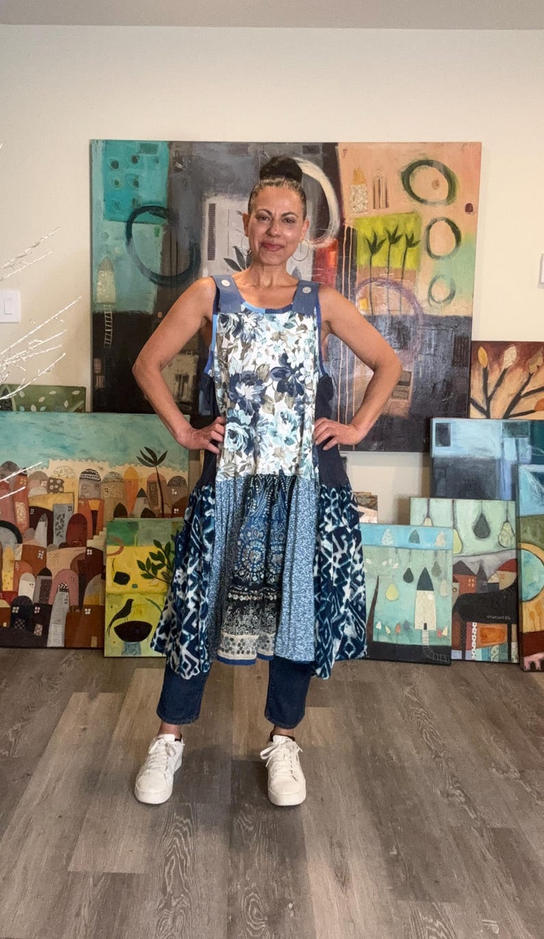 Boho Floral Tank Tunic