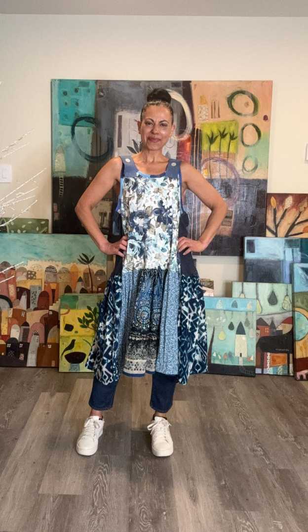 Boho Floral Tank Tunic