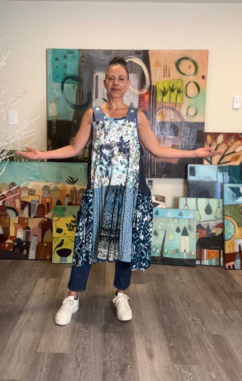 Boho Floral Tank Tunic