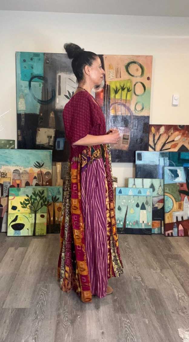 Colorful Bohemian Long Dress
