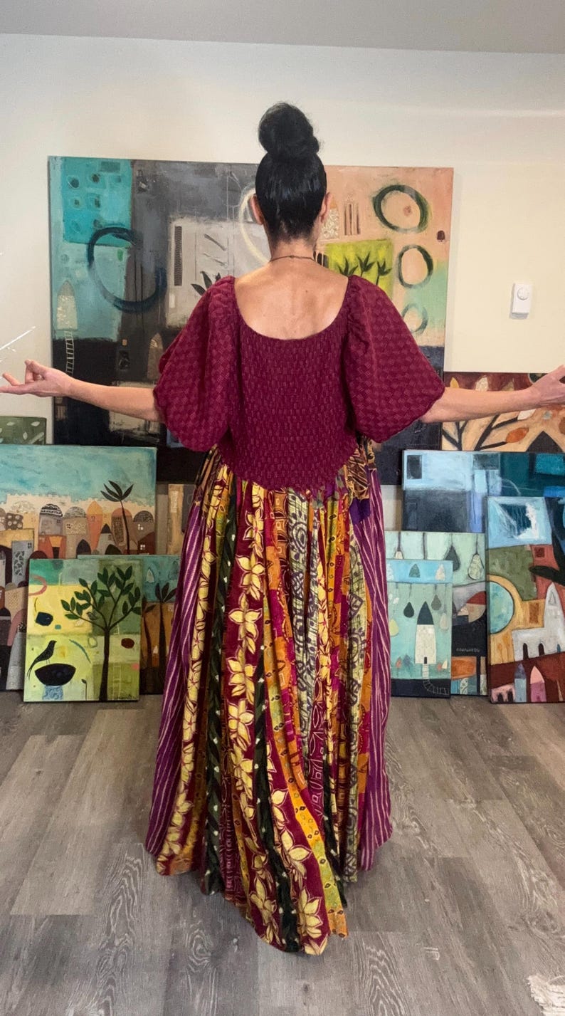 Colorful Bohemian Long Dress