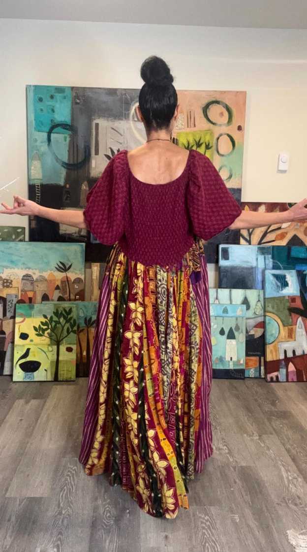 Colorful Bohemian Long Dress