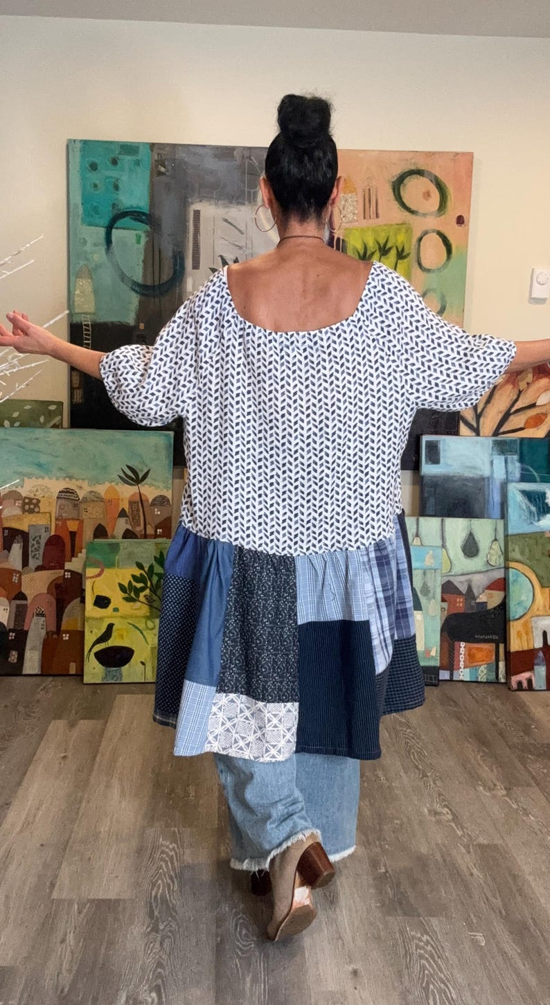Farm Chic Loose Elegant Tunic