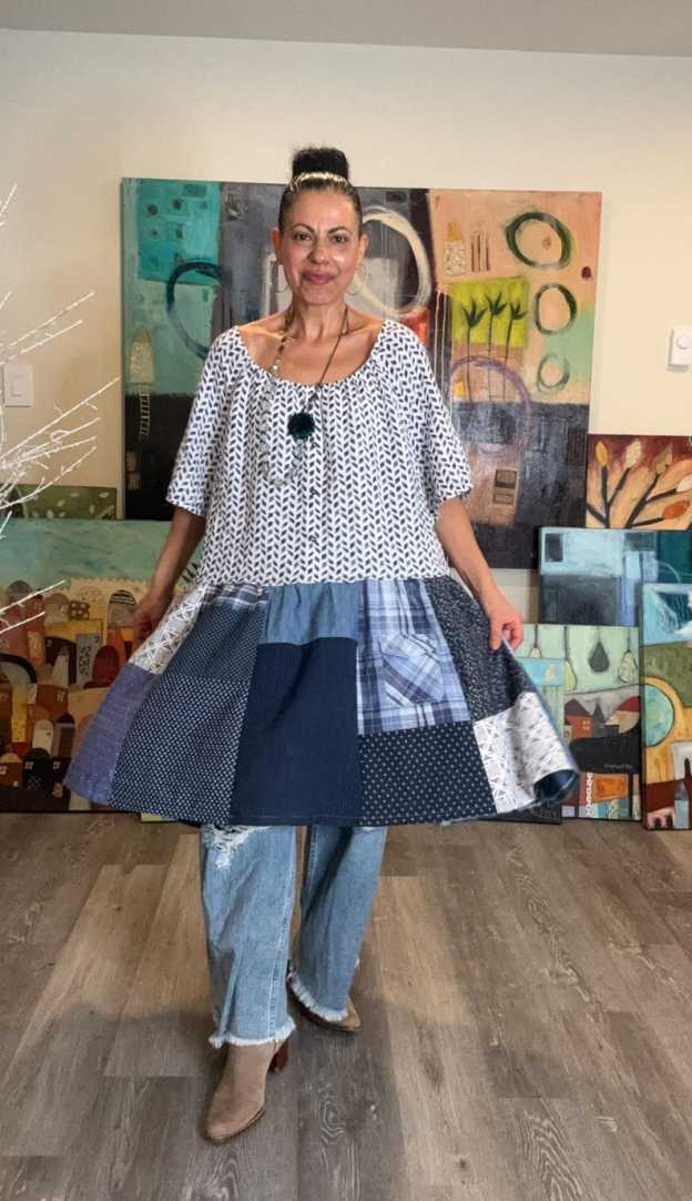 Farm Chic Loose Elegant Tunic