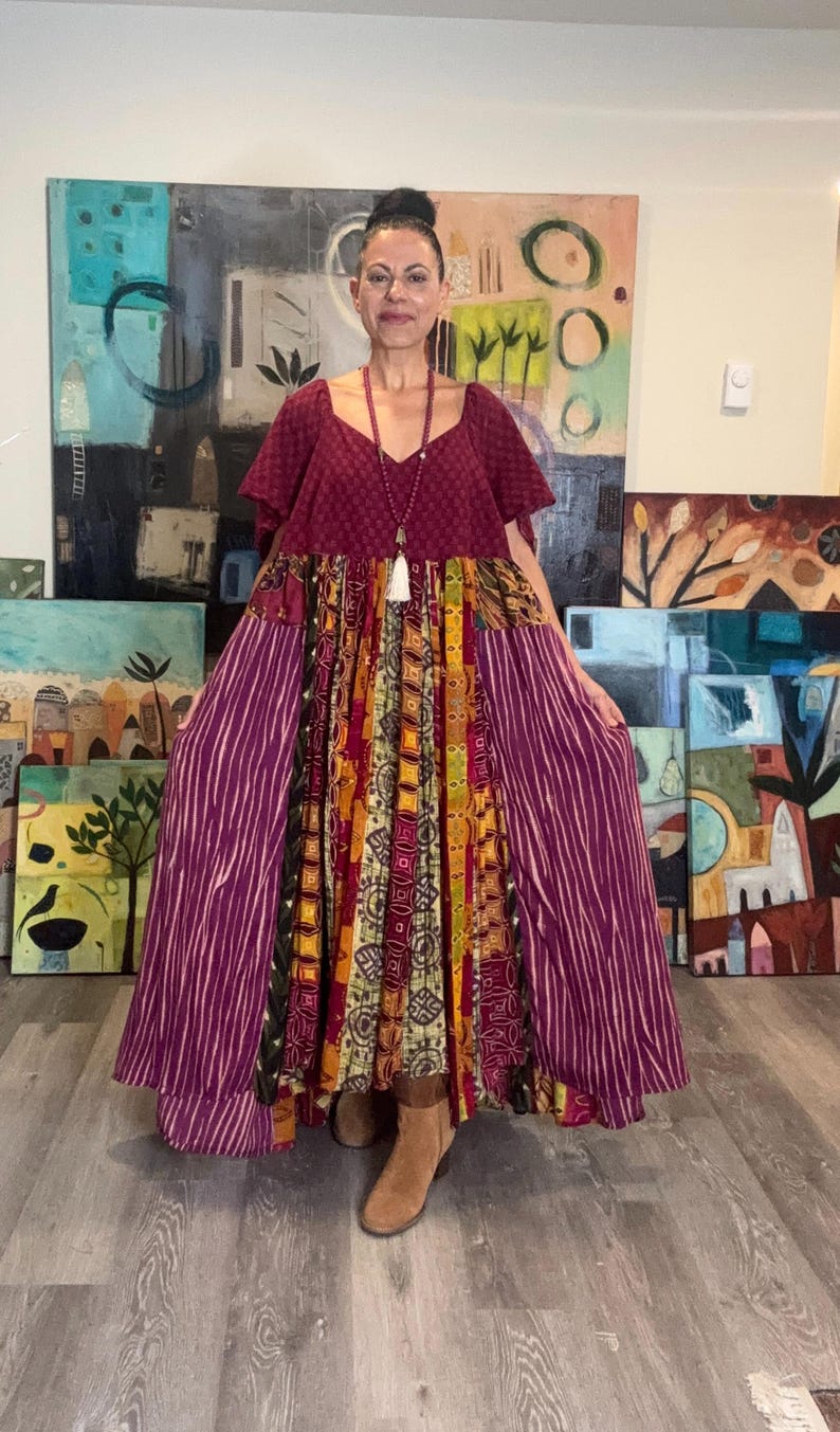 Colorful Bohemian Long Dress