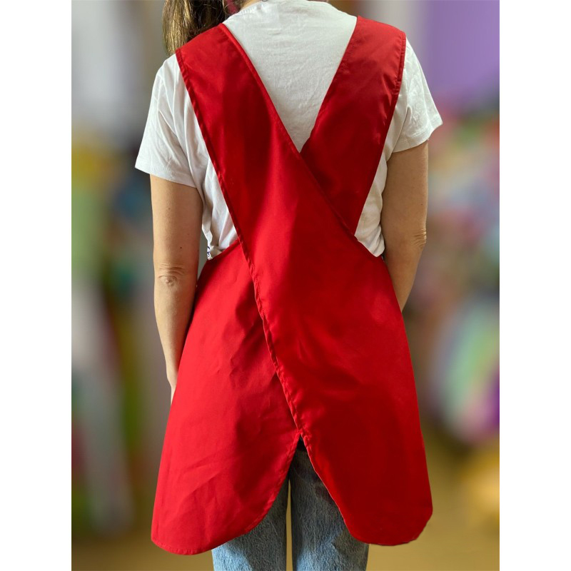Strawberry Crush Cross Strap Apron