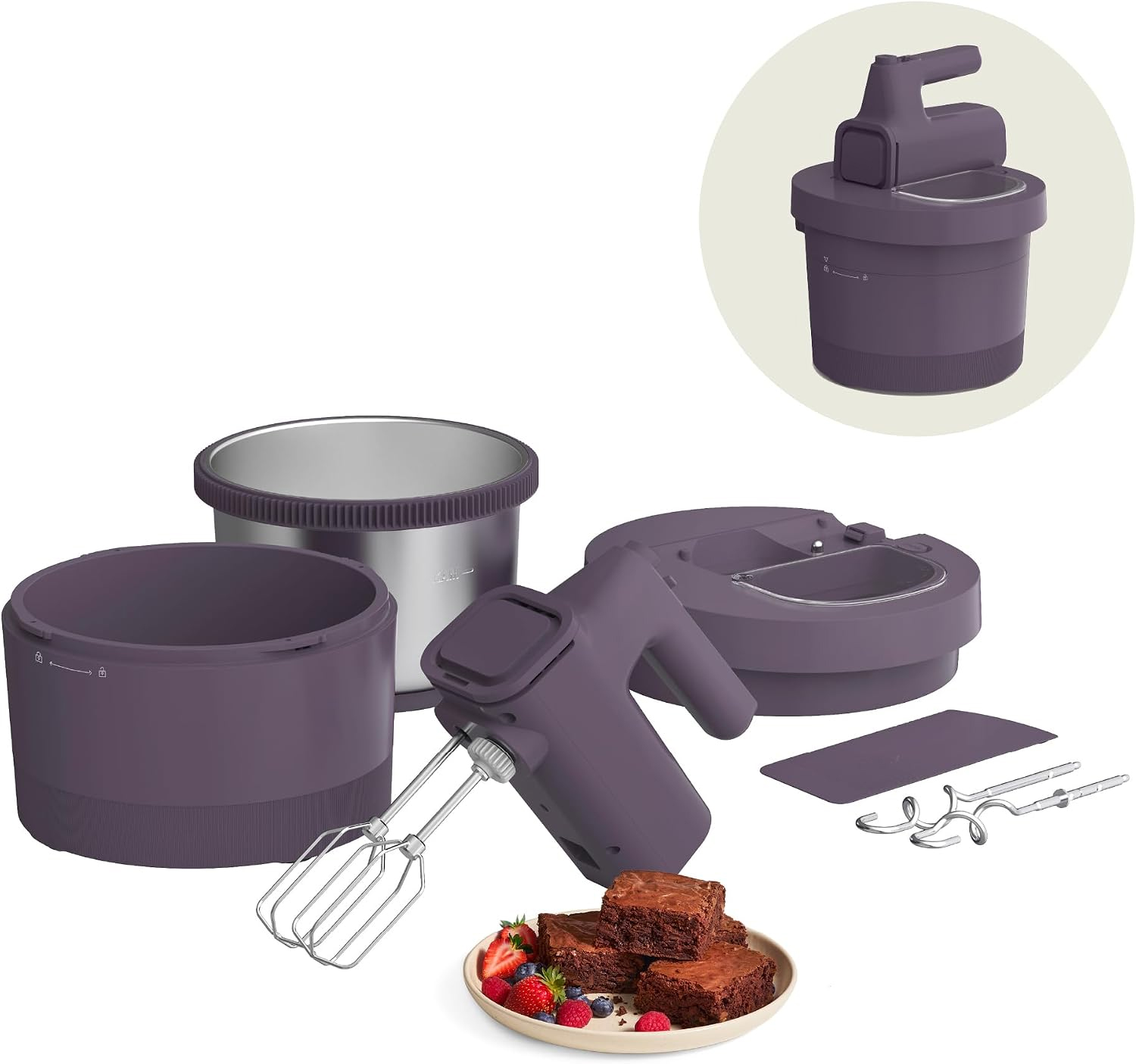 Multifunctional Handheld Mixer for Baking