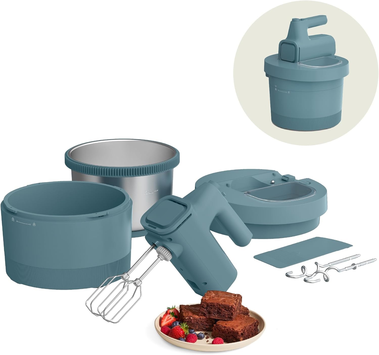 Multifunctional Handheld Mixer for Baking