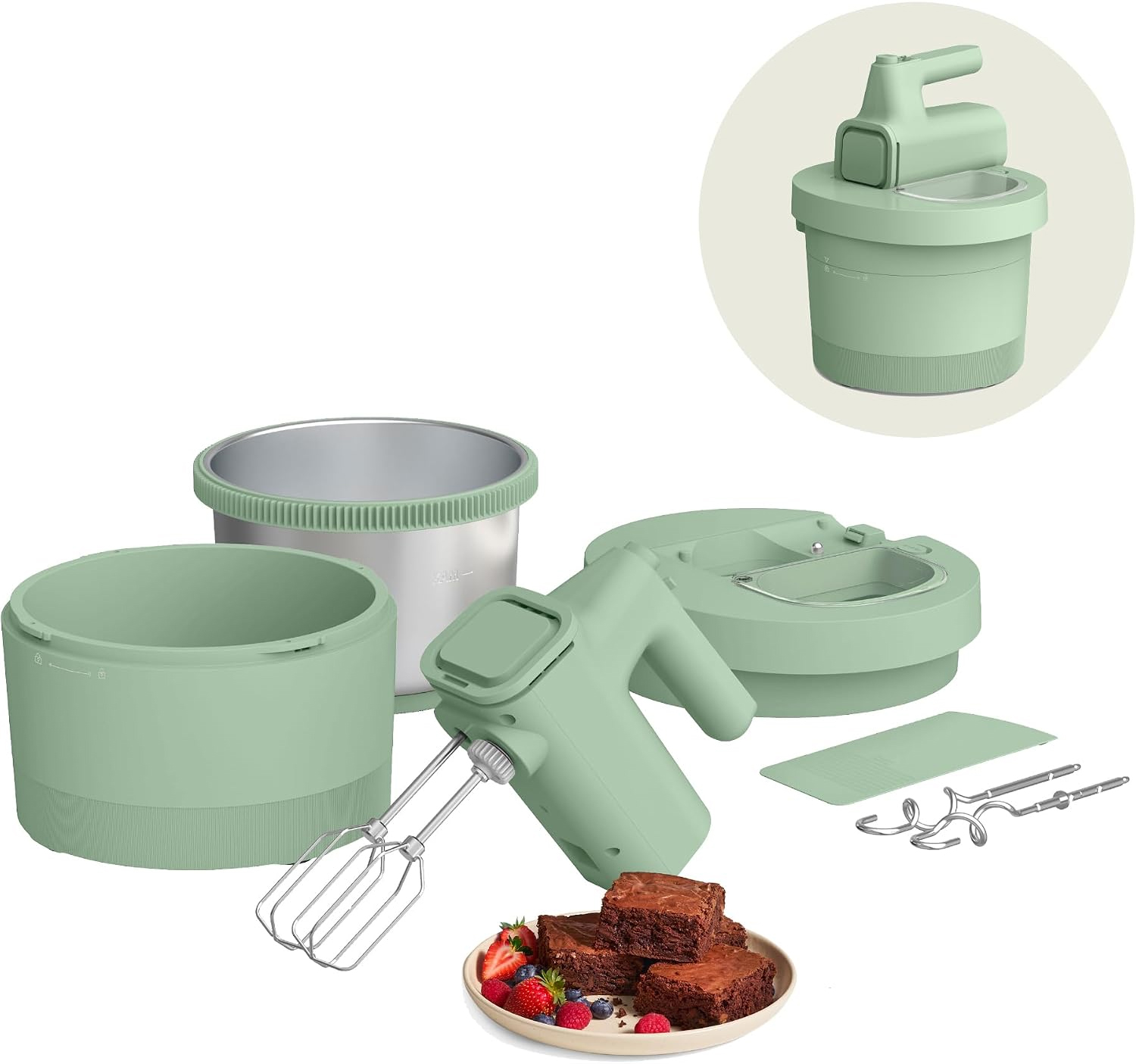 Multifunctional Handheld Mixer for Baking