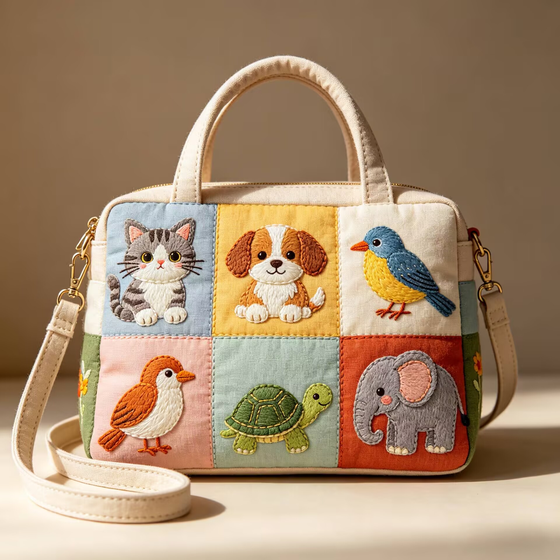Six Friends Patchwork Bag