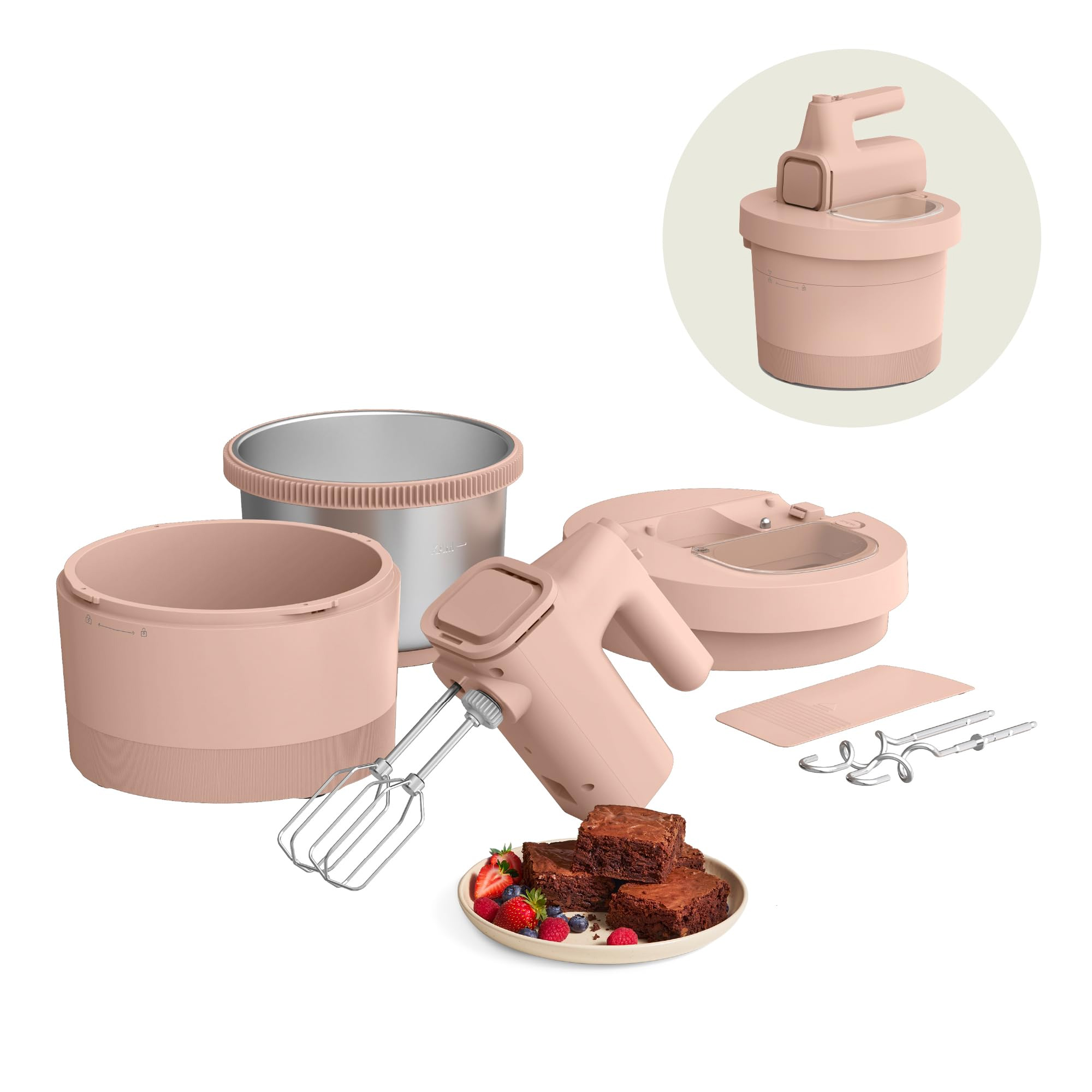 Multifunctional Handheld Mixer for Baking