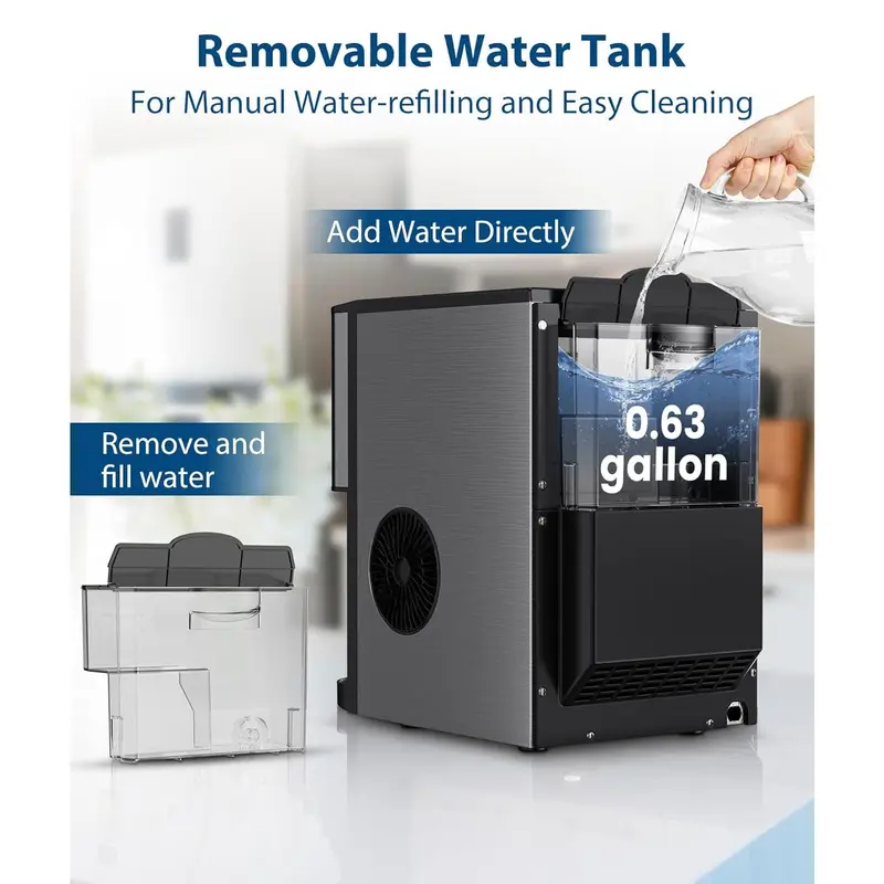 Self Dispensing Pellet Ice Maker