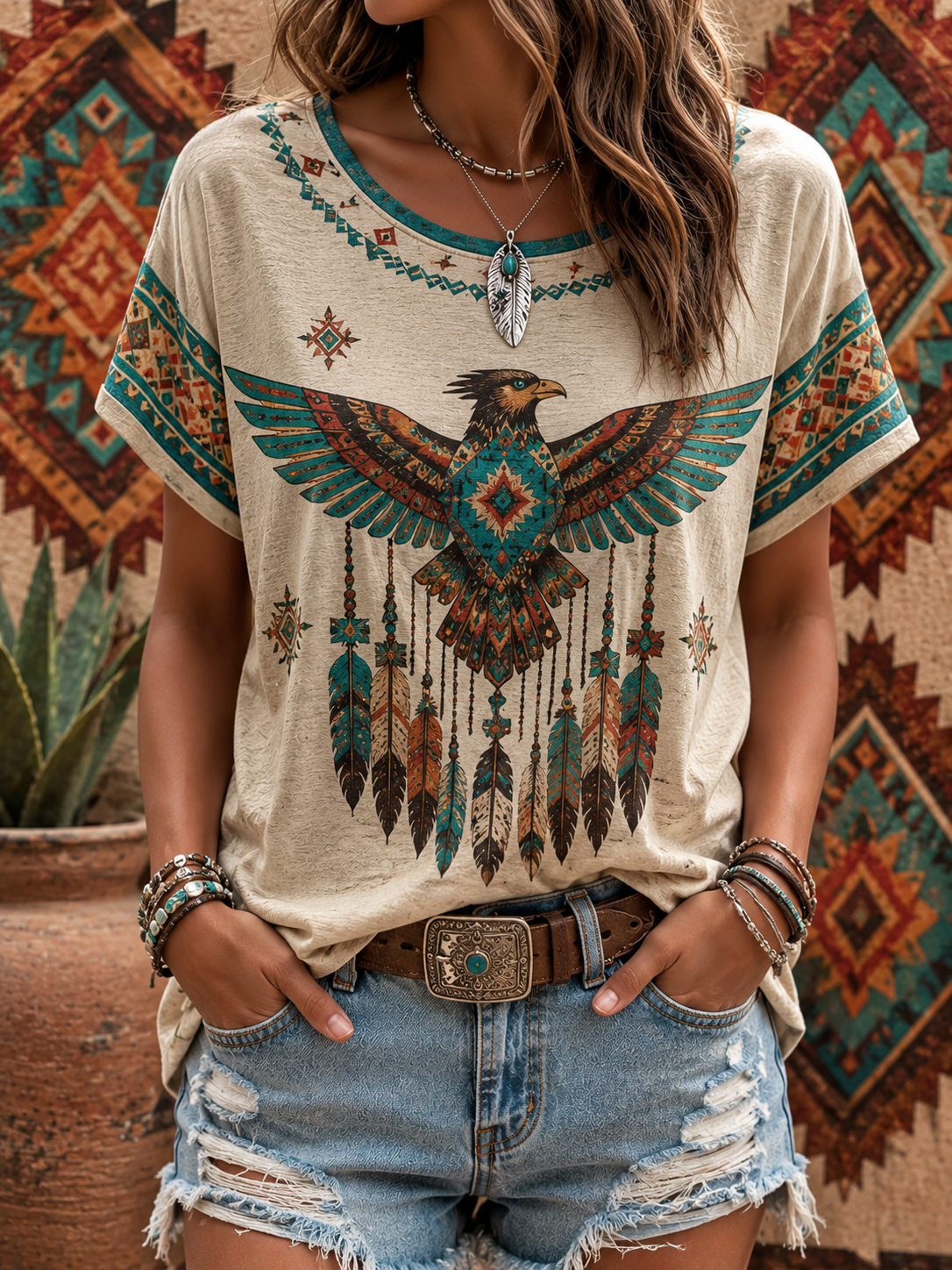Southwestern Eagle Spirit Tee