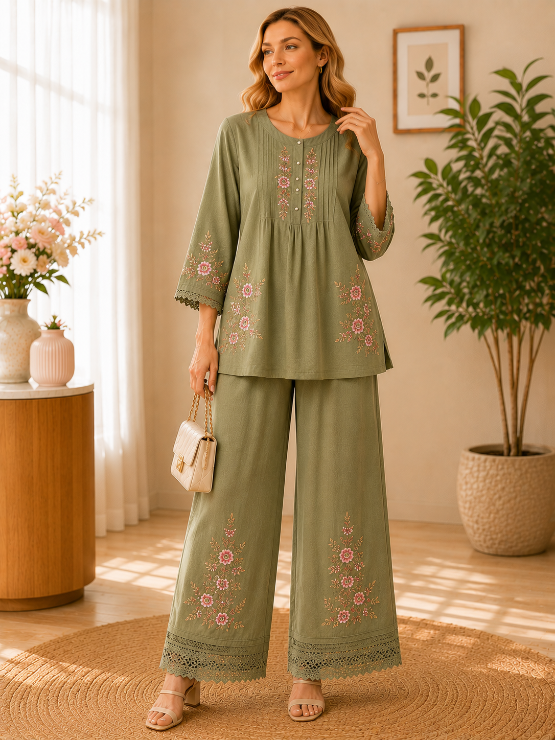 Botanical Harmony Embroidery Set