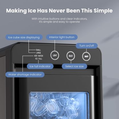 Kismile Ice Makers Countertop 58212RIM0