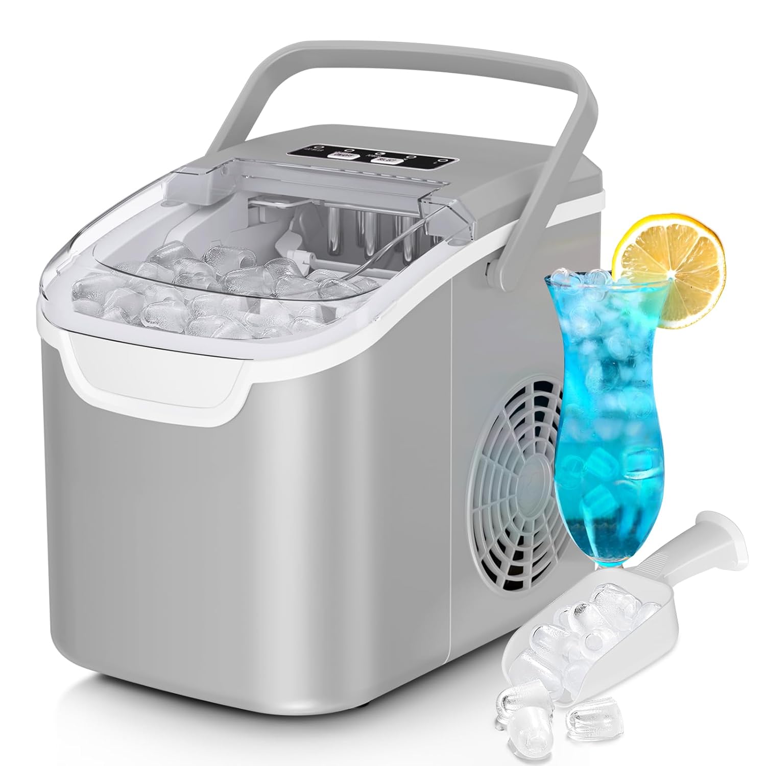 Countertop Ice Maker, 26 lbs/Day ice Production 58012RIM0
