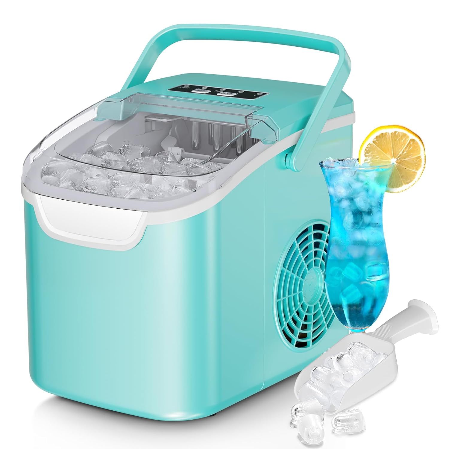 Countertop Ice Maker, 26 lbs/Day ice Production 58012RIM0