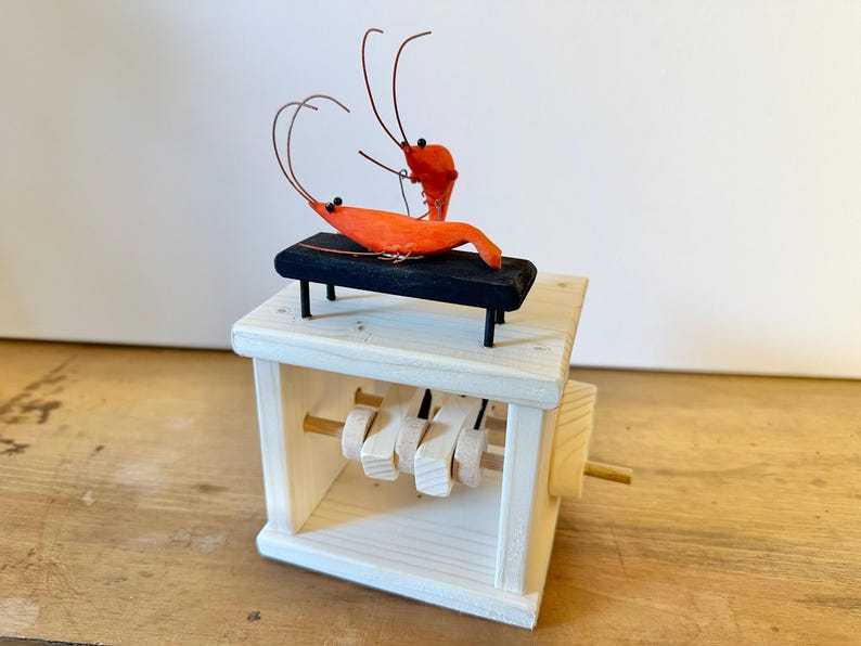 shrimp that gives massages