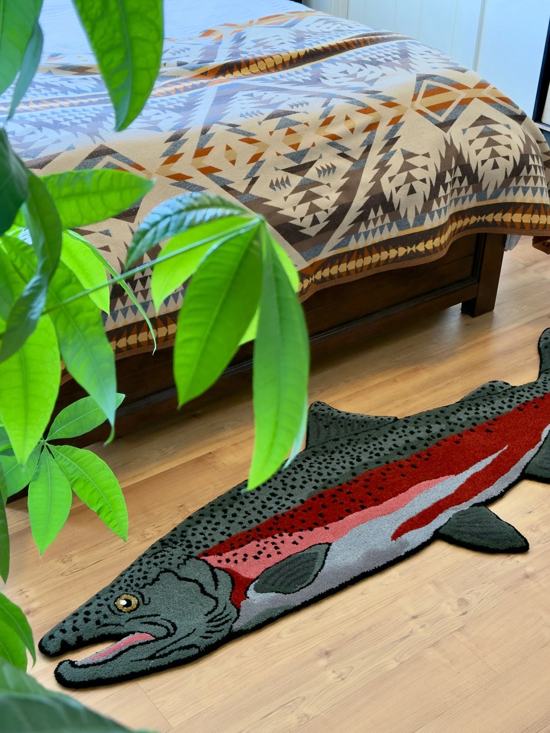 Fall Run Steelhead Rug