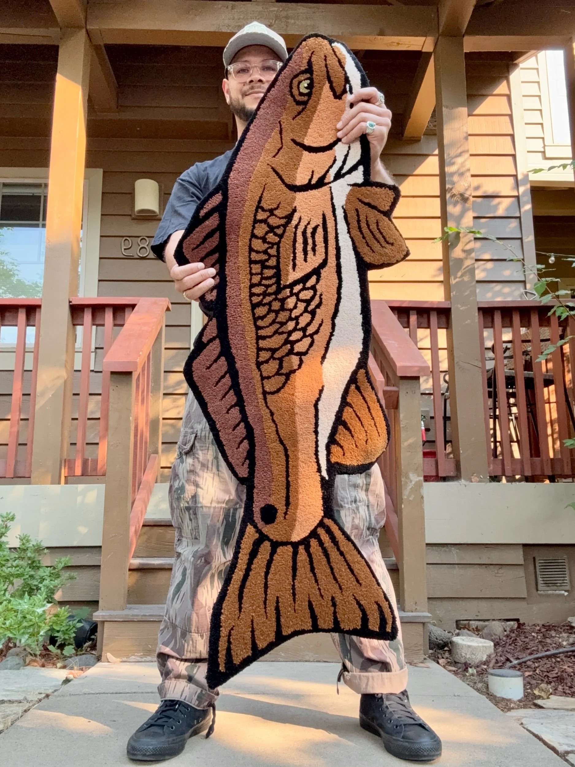 Rowdy Redfish Rug