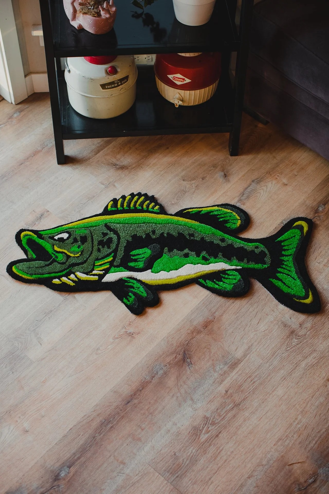 Big Lip Largemouth Bass Rug
