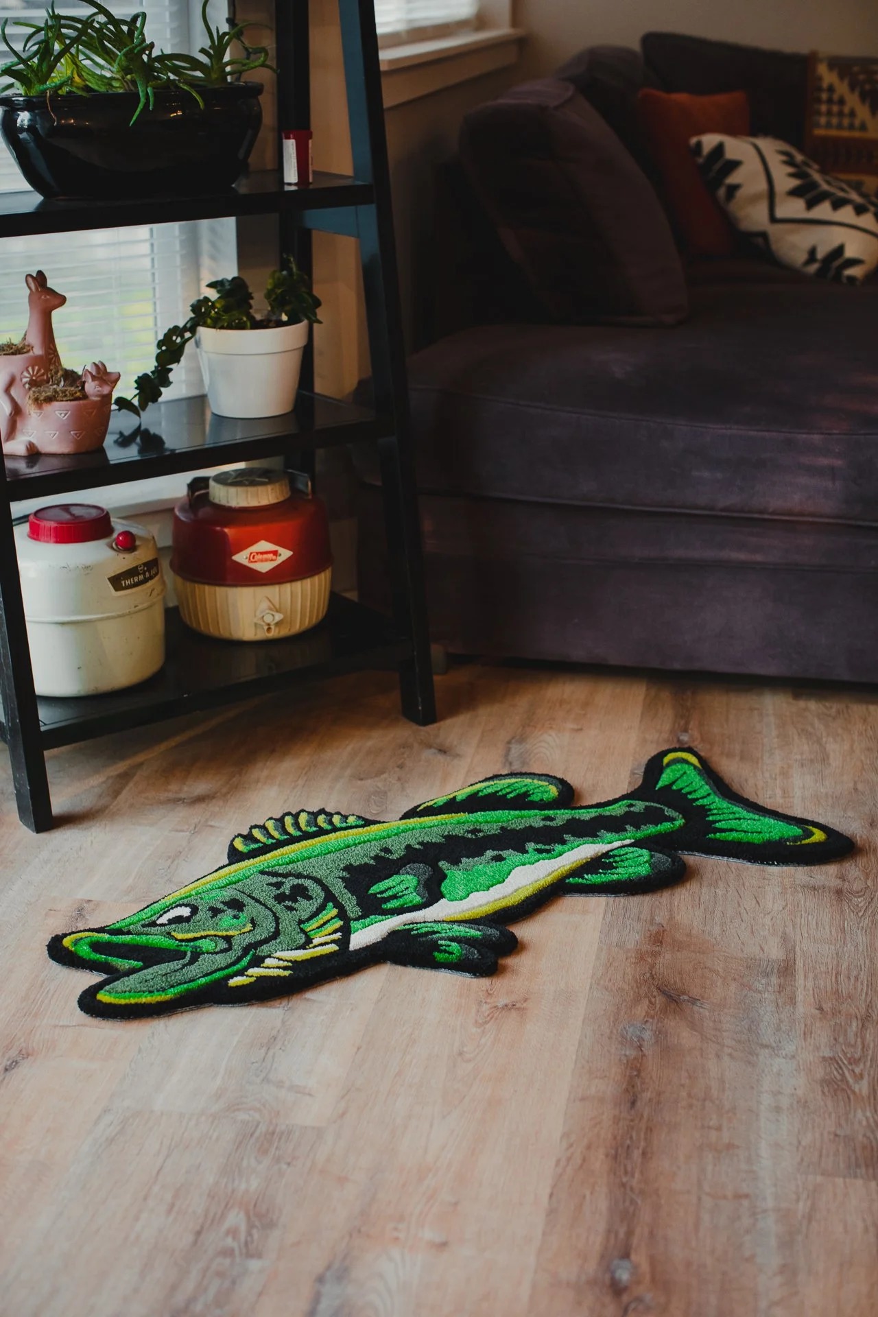 Big Lip Largemouth Bass Rug