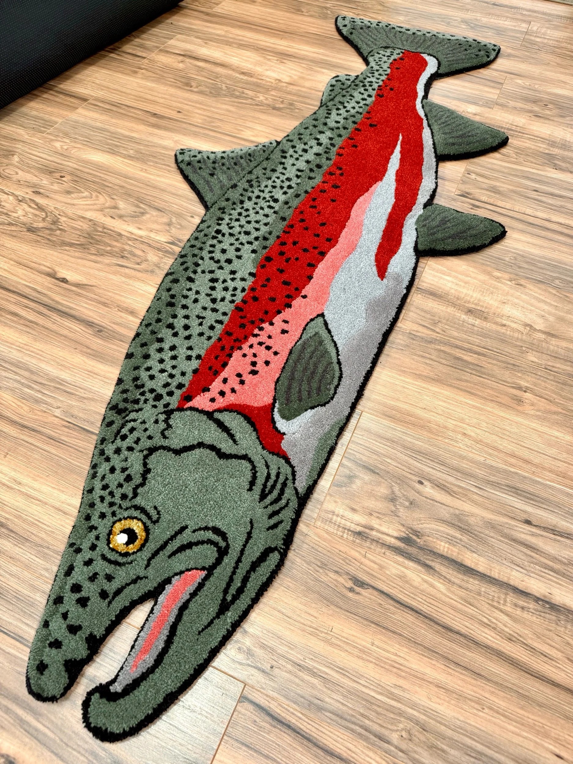 Fall Run Steelhead Rug
