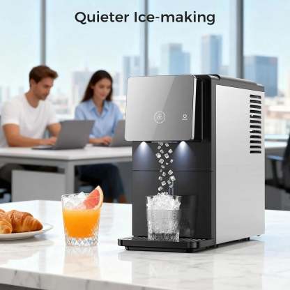 33lbs Countertop Nugget Ice Maker 58015RIM0-BLACK